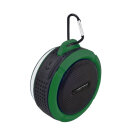 Vízálló Bluetooth hangszóró - Esperanza Country EP125KG - Fekete, Zöld