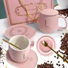 Set Incalzitor Electric pentru Cani, Cana Ceramica, Capac si Lingura