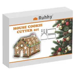 Set Taiat Prajituri in Forma de Casuta - Ruhhy Hut