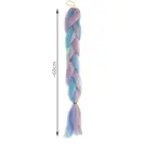 Par Sintetic Ombre Albastru/Violet - Soulima