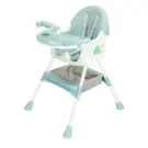 Scaun de Masa Bebe 3 in 1 - Reglabil, cu tava
