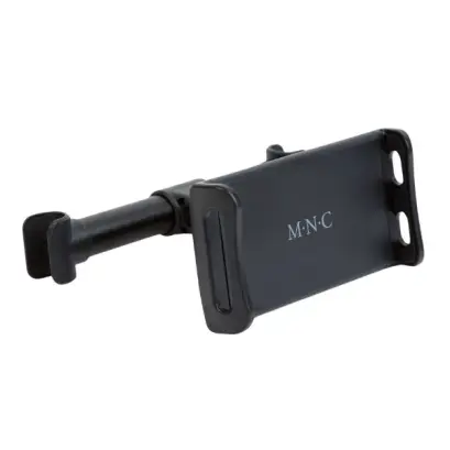 Suport Universal Tableta Pentru Tetiera - 18 x 7 x 12 cm - Negru
