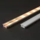 Profil de aluminiu LED cu capac opal de 1000 mm