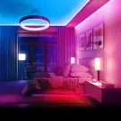 Banda LED RGB - 3 metri - 220-240V, 5050 SMD, 30 LED/m, 7,2W/m, cu telecomandă