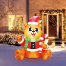 Decorație cu LED-uri - Ursuleț Gonflabil - 150 cm - IP44