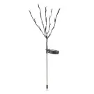 Floare solară cu suport - 20 LED-uri colorate - 65 cm