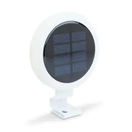 Lampă Solara pentru Jgheab - 3 LED-uri SMD Alb Rece - Alb - 11 x 2,6 cm