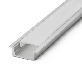 Profil de aluminiu LED cu capac opal de 1000 mm