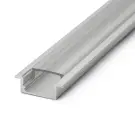 Profil de Aluminiu cu Capac Transparent din Policarbonat cu LED - 2000 mm