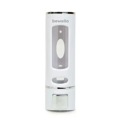 Dozator de săpun - Manual - 400 ml - Montabil pe Perete - Alb