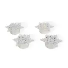 Decorațiune LED Cristal de Gheață pe Baterii - 4 bucăți / Pachet