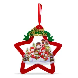 Decorațiune de fereastră LED - stea și om de zăpadă cu LED alb cald - cu ventuză