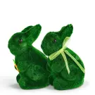 Decorație de Paște, Iepuraș Pluș Verde, 15 cm