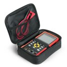 Kézi oszcilloszkóp - akkumulátoros - 3.5" színes LCD - AC/DC, 400V, 40MHz, 2 csatorna, 8K/4K
