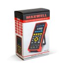 Kézi oszcilloszkóp - akkumulátoros - 3.5" színes LCD - AC/DC, 400V, 40MHz, 2 csatorna, 8K/4K
