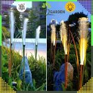 Pampafű LED lámpa dekoráció - 2 darab - 85 cm