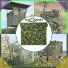 Terepszínű kerti háló - 3x3m