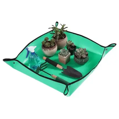 Covoras Impermeabil de Plantare pentru Plante si Flori - 68 x 68 cm
