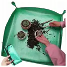Covoras Impermeabil de Plantare pentru Plante si Flori - 68 x 68 cm