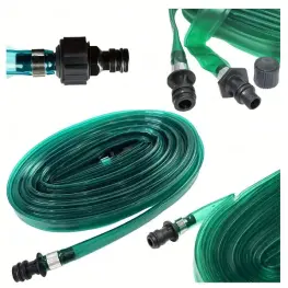 Furtun de Irigare prin Picurare - 3 m - Sistem de Irigare cu Conectori Rapizi