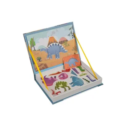 Puzzle Magnetic - Kruzzel - Dinozauri - 26 x 3,7 x 19 cm