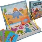 Puzzle Magnetic - Kruzzel - Dinozauri - 26 x 3,7 x 19 cm