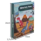 Puzzle Magnetic - Kruzzel - Dinozauri - 26 x 3,7 x 19 cm