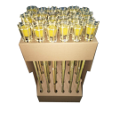 Torță din bambus cu lumânare decorativă de citronella - 1 m