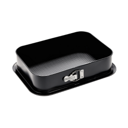 Tavă de copt antiaderentă - 34x24 cm - negru