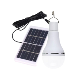 Lampa cu LED solară - 7,6 x 7,6 x 14,6 cm - alb rece