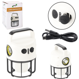 Lampă de camping cu LED-uri și acumulator USB-C