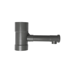 Colector de apă de ploaie - gri - 100 mm
