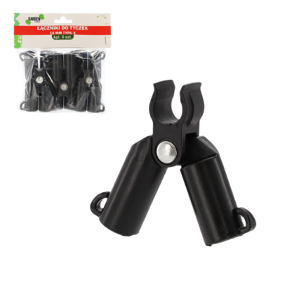 Conectori pentru bare tip X, pentru bare de 16 mm, pachet de 24 bucăți