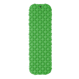 Saltea gonflabilă de turism - gri/verde - 190 x 56 x 5,5 cm, 450 g