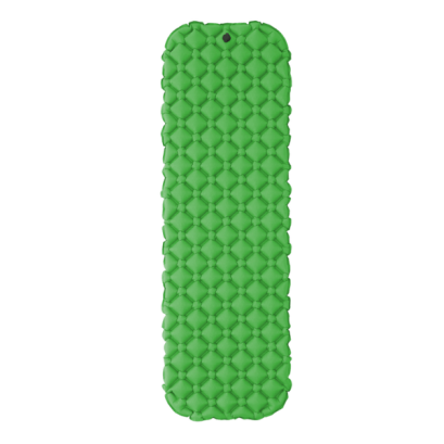 Saltea gonflabilă de turism - gri/verde - 190 x 56 x 5,5 cm, 450 g
