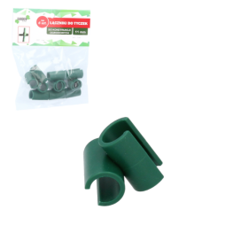 Conectori în formă de T din plastic pentru bare de 11 mm, set de 6 bucăți