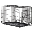 Cusca pentru câini - mărime L - 76 x 45 x 51,5 cm, negru