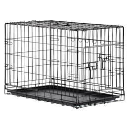 Cusca pentru câini - mărime L - 76 x 45 x 51,5 cm, negru