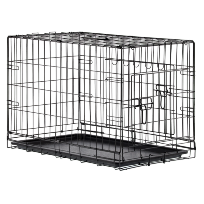 Cusca pentru câini - mărime L - 76 x 45 x 51,5 cm, negru