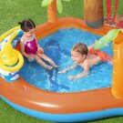 Bestway 53069 Lava Lagoon felfújható vízi játszótér csúszdával – 265 x 265 x 104 cm