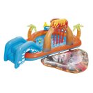 Bestway 53069 Lava Lagoon felfújható vízi játszótér csúszdával – 265 x 265 x 104 cm