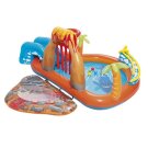 Bestway 53069 Lava Lagoon felfújható vízi játszótér csúszdával – 265 x 265 x 104 cm