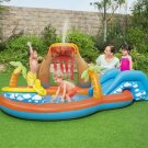 Bestway 53069 Lava Lagoon felfújható vízi játszótér csúszdával – 265 x 265 x 104 cm