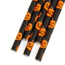 Papír szívószál - halloween - 197 x 6 mm - 25 db / csomag