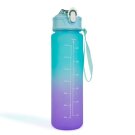 Sport kulacs - 750 ml - opálos - kék-lila színátmenetes