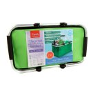 Thermo összecsukható bevásárlókosár - 49 x 28 x 25 cm - 21 L - zöld