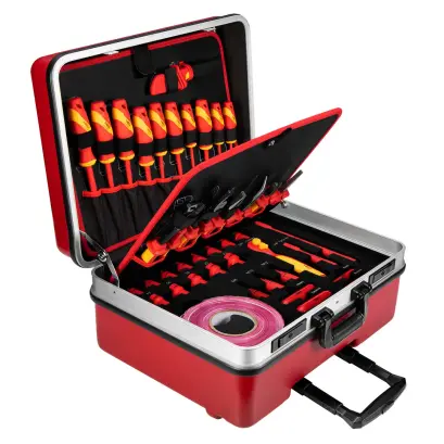 Set Profesional de Scule Izolate pentru Autoturisme Electrice și Hibrid – 51 Piese, NEO 01-312