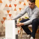 Radiator cu ulei, 11 elementi, 2 trepte, 1500/2500 W