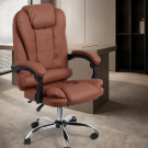 Scaun ergonomic de birou – Culoare maro