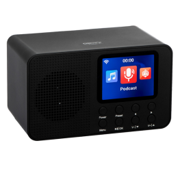 Radio Internet – Wi-Fi, Bluetooth, Peste 25.000 de Stații, Ecran TFT Color, Dual Alarm și USB-C - Camry CR 1918
